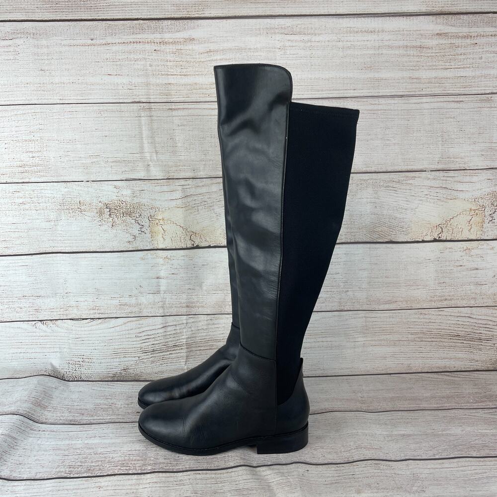 Cole Haan Grand Ambition Huntington Womens Sz 7.5B Boots Black Leather - Picture 6 of 9